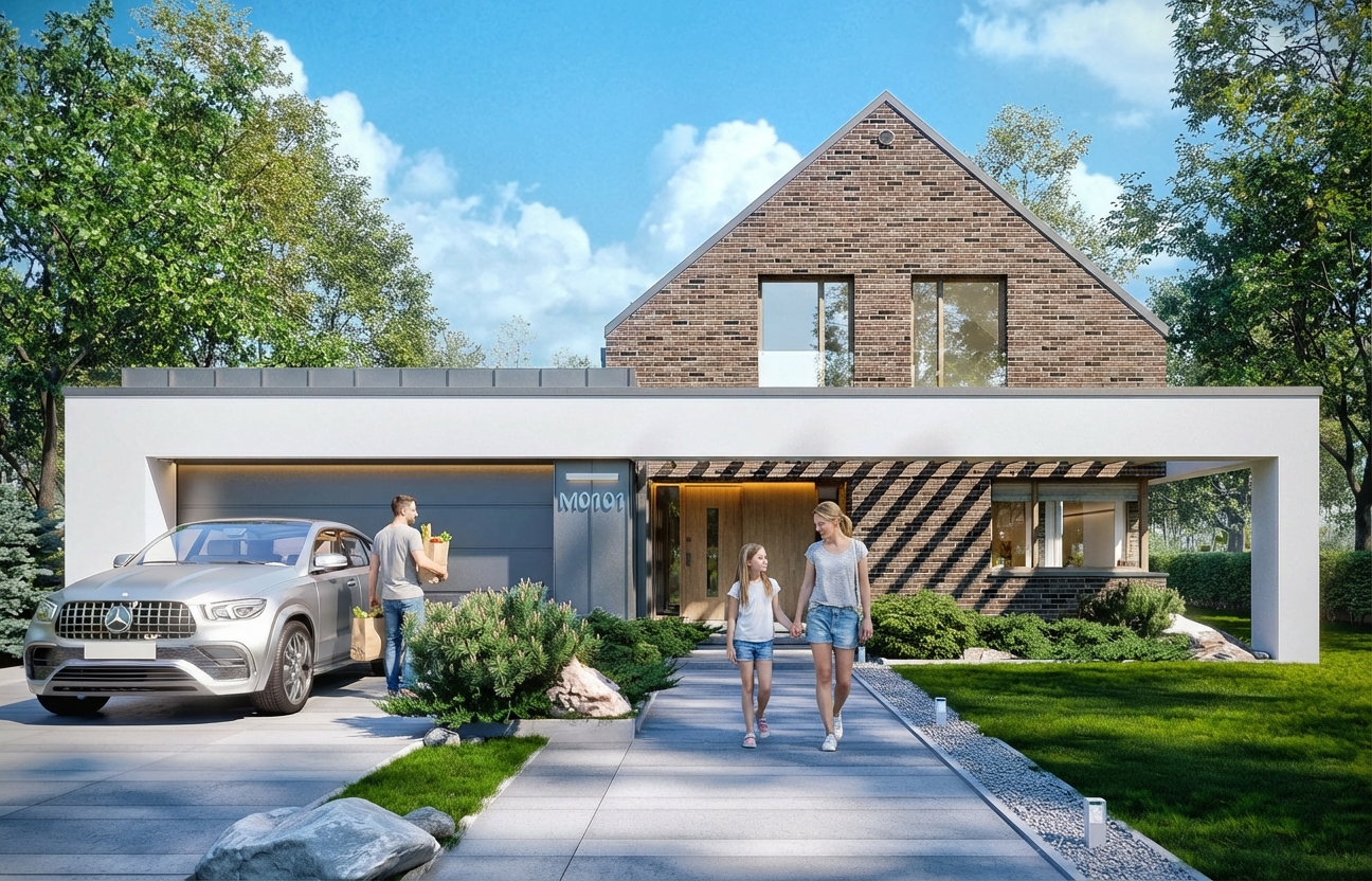 Dom jednorodzinny Eco M01 architekt Marcin Januszkiewicz